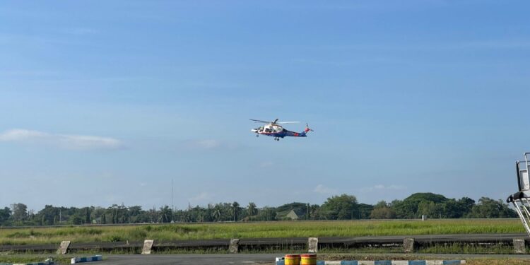 Direktorat Jenderal Perhubungan Udara Kementerian Perhubungan menyampaikan duka cita mendalam atas musibah helikopter BK117-D2 (H145) milik PT Eastindo Air yang hilang kontak pada Senin (1/9) dan ditemukan dalam kondisi nahas pada Rabu (3/9/2025) di wilayah Kalimantan./Foto Humas Kemenhub.