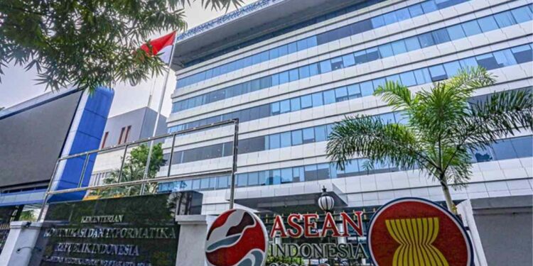 Kemkomdigi Akan Rilis Regulasi Standar Kegiatan Usaha dan Standar Produk atau Jasa : Gedung kantor Kemkomdigi Jakarta (foto: Agus Siswanto/KPM Kemkomdigi)