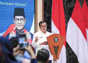 Sosialisasi Kredit Program Perumahan “Membangun Hunian, Menggerakkan Usaha, Memajukan Indonesia” di Balai Agung, Balai Kota Jakarta, Rabu (10/9/2025). (Foto: Pemprov DKI Jakarta)