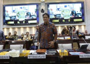 Menkeu Purbaya Yudhi Sadewa saat rapat kerja dengan Komisi XI DPR di Jakarta. (Foto: Ismadi Amrin/InfoPublik)
