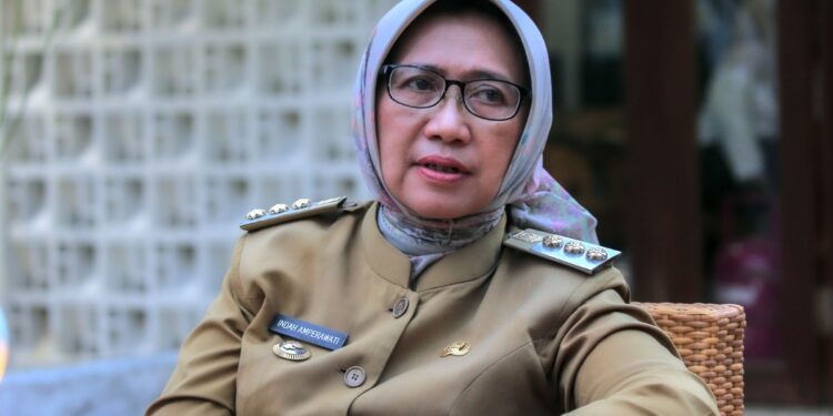 MBG Dongkrak Kualitas SDM dan Turunkan Stunting di Lumajang : Bupati Lumajang, Indah Amperawati (Foto: Agus Siswanto Infopublik.id)