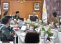 Mensos Ajak Kepala Daerah Kolaborasi Program Prioritas Kemensos : Menteri Sosial Saifullah Yusuf menerima audiensi sejumlah kepala daerah membahas pemutakhiran DTSEN, Sekolah Rakyat, dan bantuan sosial serta pemberdayaan masyarakat di kantor Kemensos, Selasa (16/9/2025). ANTARA/HO-Biro Humas Kemensos/Rachmad Aditya.