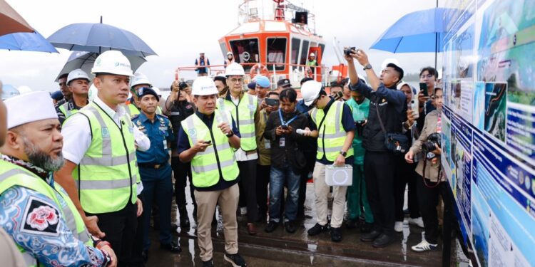 Menko AHY: Pemulihan Alur Pelayaran Lebih Cepat dari Target : Foto: Humas Kemenko IPK