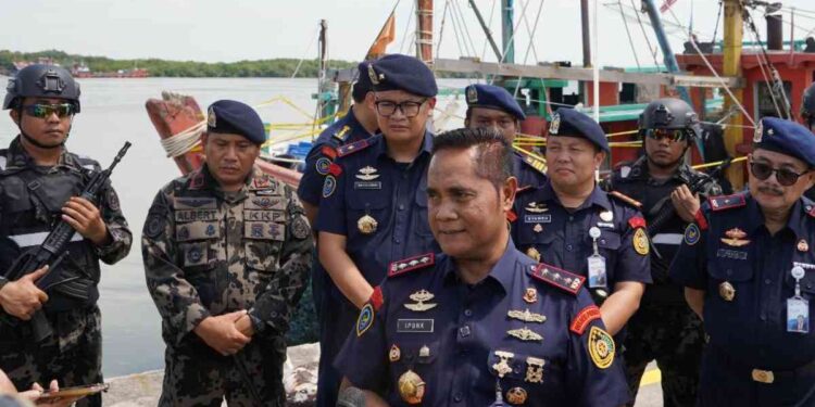 KKP Ungkap Kronologi Pembakaran Speedboat di Sumbar. Foto: Dok. KKP