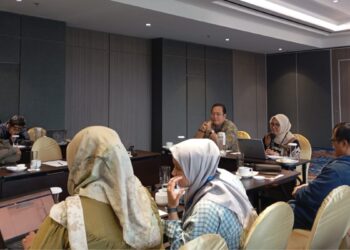 Direktur Pendidikan Anak Usia Dini (PAUD) Kemendikdasmen, Nia Nurhasanah, dalam forum dialog Kemendikdasmen bersama media. (Foto: Pasha Yudha Ernowo/Infopublik.id)