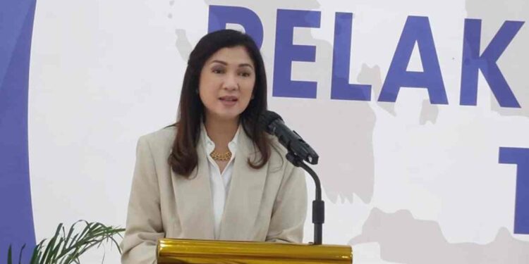 Direktur Jenderal Komunikasi Publik dan Media Kementerian Komunikasi dan Digital (KPM Kemkomdigi) Fifi Aleyda Yahya mengatakan pidato Presiden Prabowo di Sidang Majelis Umum ke-80 Perserikatan Bangsa-Bangsa (PBB) merupakan bukti peran Indonesia sebagai pemimpin Global South yang konsisten menyuarakan keadilan dan inklusivitas dalam tata kelola dunia. (Foto: Untung Sutomo/KPM Kemkomdigi)