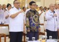 Kementerian Ketenagakerjaan (Kemnaker) melalui Sekretariat Jenderal meluncurkan Sistem Manajemen Anti Penyuapan (SMAP) dan Sistem Kendali Kecurangan (SIKENCUR) (Foto: Dok Kemnaker)