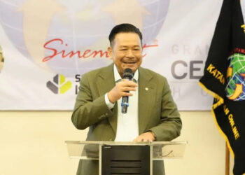 Wamenko Kumham Imipas Otto Hasibuan dalam Rapat Kerja Nasional Ikatan Wartawan Online (Rakernas IWO) di Jakarta, Rabu (22/10/2025). (Foto: Istimewa)