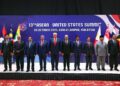 Presiden Republik Indonesia, Prabowo Subianto, menghadiri Konferensi Tingkat Tinggi (KTT) ke-13 ASEAN–United States (US) yang digelar di Kuala Lumpur Convention Centre (KLCC), Malaysia, Minggu (26/10/2025). BPMI Setpres