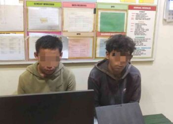 Dua Remaja di Amankan Diduga Lempar Batu ke Pengendara Motor