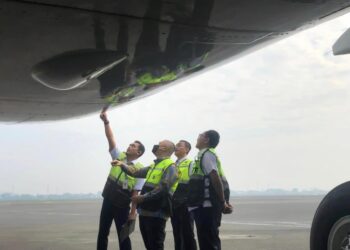 Melalui ramp check, Kemenhub memastikan seluruh armada dalam kondisi laik operasi,//Foto Humas Kemenhub