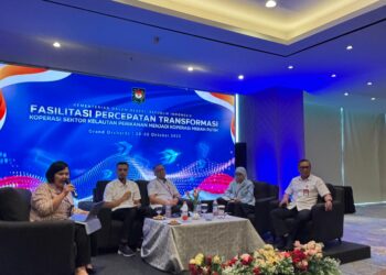Direktorat Jenderal Bina Administrasi Kewilayahan Kementerian Dalam Negeri menggelar Fasilitasi PercepataDitjen Bina Adwil Kemendagri menggelar rapat koordinasi bertajuk Penguatan Peran Pemerintah Daerah dalam Mendukung Penyelenggaraan Koperasi Merah Putih di Kawasan Pesisir, di Jakarta, Rabu (29/10/2025). (Foto: Kemendagri)