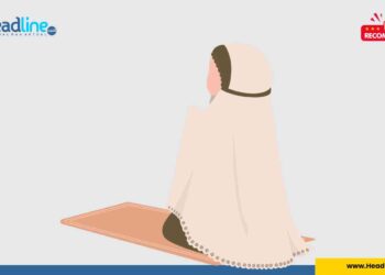 Ilustrasi Gambar Berdoa