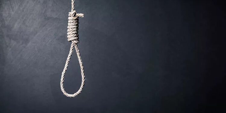 Ilustrasi gambar gantung diri