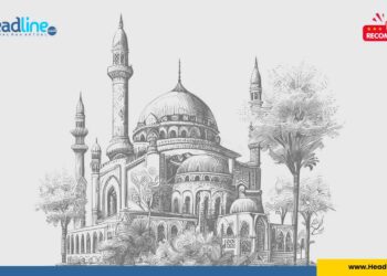 Ilustrasi gambar masjid