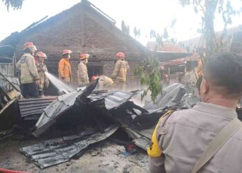 Rumah Warga Panggungharjo Terbakar, Kerugian Capai Rp25 Juta