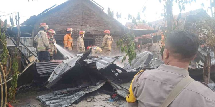 Rumah Warga Panggungharjo Terbakar, Kerugian Capai Rp25 Juta