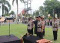 Kapolres Bantul Melakukan Sertijab Sejumlah Pejabat di Polres dan Polsek