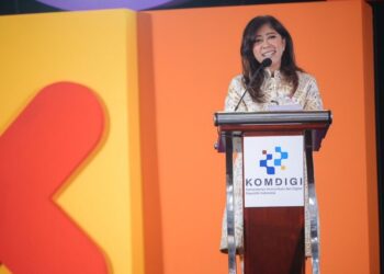 Satu Tahun Prabowo-Gibran: Kesenjangan Digital Indonesia kian Menyempit : Menkomdigi Meutya Hafid (foto: Humas Kemkomdigi)