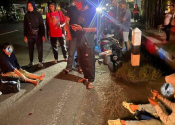 Pelajar Terlibat Laka Lantas di Bantul, Korban Pembonceng Alami Patah Kaki