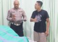 Polisi Melakukan pengumpulan data kecelakaan di rumah sakit