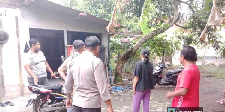 Polisi melakukan Penyelidikan Kasus pencurian sepeda motor terjadi di Palbapang Bantul