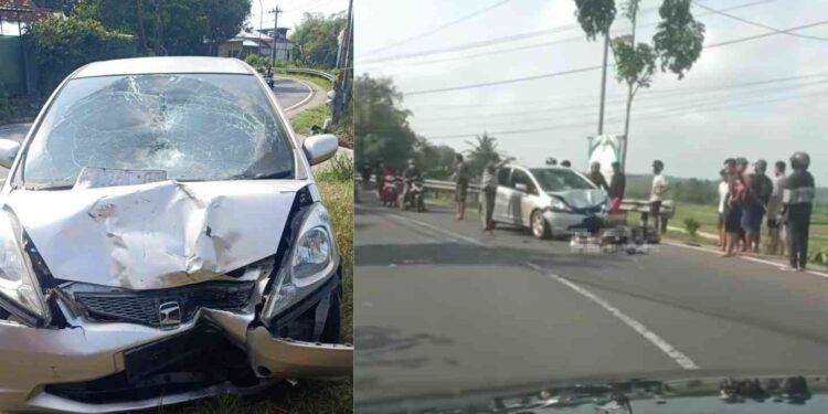 Remaja Asal Sleman Alami Patah Tulang Akibat Tabrakan dengan Mobil di Nanggulan