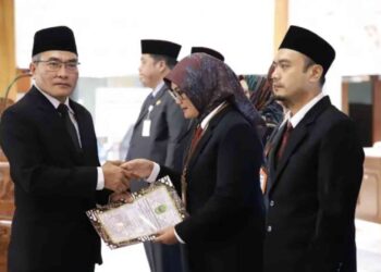 Rotasi Lima Pejabat Tinggi Pratama, Bupati Tekankan Komitmen dan Peningkatan Kinerja OPD