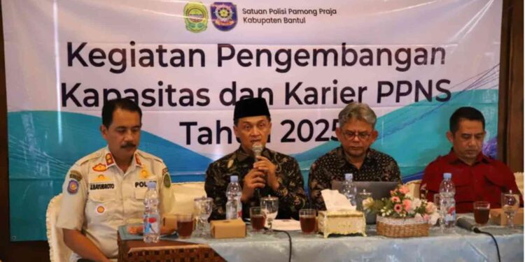 Satpol PP Bantul Bahas Implementasi Penegakan Perda di Tengah Pemberlakuan KUHP Baru
