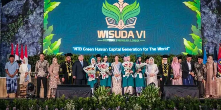 Wisuda Poltekpar Lombok Lahirkan Green Human Capital untuk Masa Depan Pariwisata Indonesia