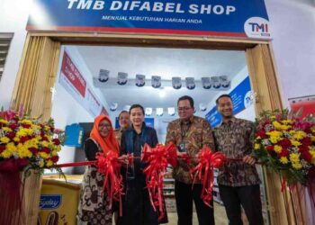 Wujudkan inklusi keuangan kepada kaum difabel, Bank Jakarta berkolaborasi dengan Indogrosir meluncurkan Toko Mandiri Indogrosir (TMI) Difabel yang berada di Jl. Mandor Hasan, Bambu Apus, Cipayung, Jakarta Timur pada Selasa (30/9/2025). (Foto: Dok. Bank Jakarta)