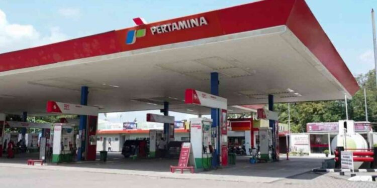 Sejumlah Pakar Menilai Kekhawatiran SPBU Swasta soal Etanol tidak Berdasar : Ilustrasi SPBU di Provinsi Jambi. (Foto: Dok.PT.Pertamina Patra Niaga)