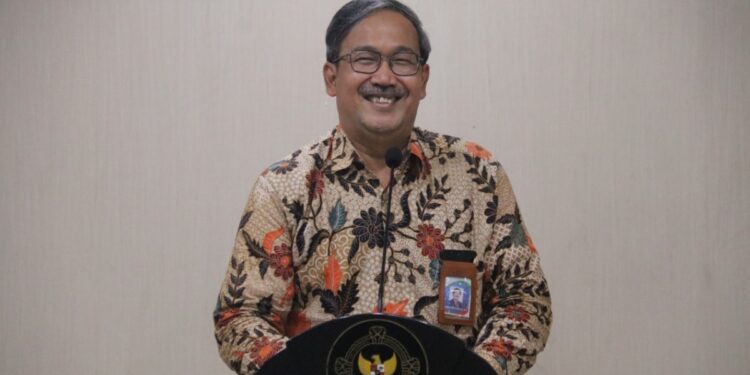 BSN Dorong Kolaborasi Global Perkuat Infrastruktur Mutu untuk SDGs : Plt. Kepala BSN Y. Kristianto Widiwardono.(Foto Humas BSN)