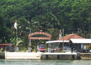 Suasana di dermaga Lapas Nusakambangan, Kabupaten Cilacap, Jawa Tengah. (Foto: Kementerian Imipas)