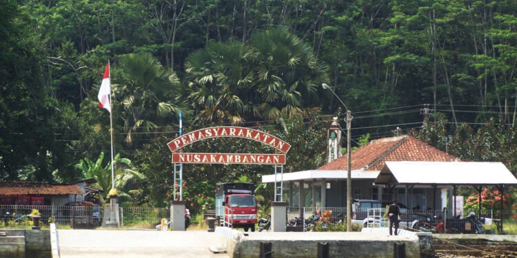 Suasana di dermaga Lapas Nusakambangan, Kabupaten Cilacap, Jawa Tengah. (Foto: Kementerian Imipas)