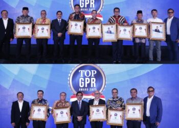 Para peraih penghargaan TOP Government Public Relations (GPR) Award 2025. (Foto: Istimewa)