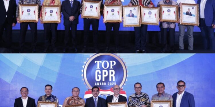 Para peraih penghargaan TOP Government Public Relations (GPR) Award 2025. (Foto: Istimewa)