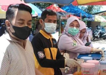 Pengawasan keamanan pangan jajanan di lokasi Bumi Perkemahan (Buper) Bongohulawa, Kecamatan Limboto, Kabupaten Gorontalo