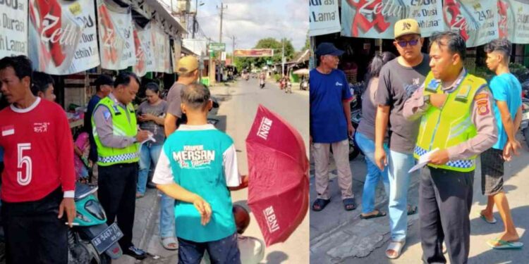 Polisi melakukan pemeriksaan di lokasi kecelakaan di Donotirto, Kretek, Bantul