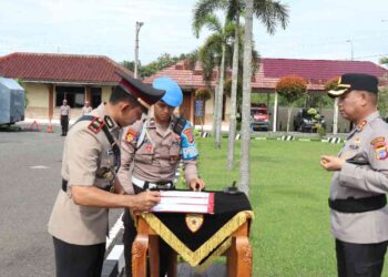 Sertijab di Polres Kulon Progo