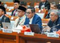 Rapat pembahasan biaya penyelenggaraan ibadah haji di Komisi VIII DPR RI. (Foto: Dok. BPKH)