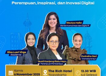 She-Connects 2025, Saat Perempuan Ambil Ruang dan Pengaruh di Dunia Digital. Foto : Ilustrasi