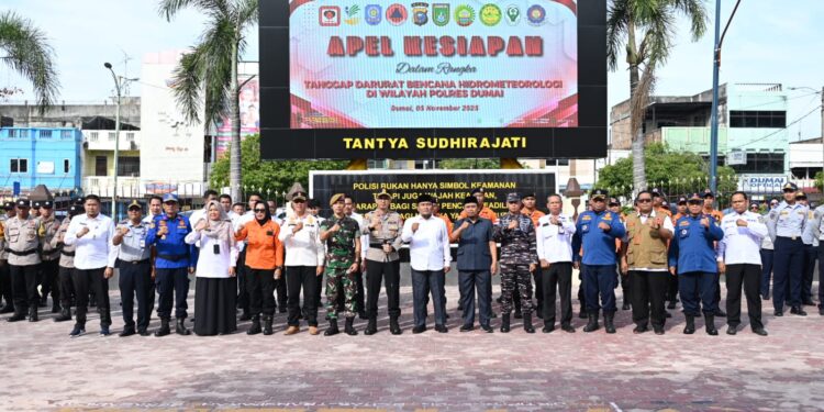 Pemko dan Polres Dumai Tingkatkan Kerja Sama Hadapi Bencana Hidrometeorologi