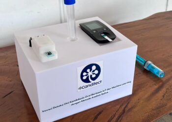 Mahasiswa UGM Ciptakan Alat Deteksi Dini Infeksi Jamur Mulut Berbasis IoT