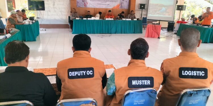 BPBD Tuban Lakukan Simulasi Tanggap Darurat Industri untuk Antisipasi Kebocoran Minyak