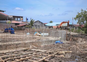 KemenPU dan Pemko Dumai Pantau Kemajuan Penanggulangan Banjir Sungai Dumai