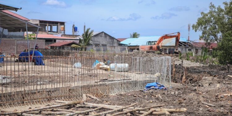 KemenPU dan Pemko Dumai Pantau Kemajuan Penanggulangan Banjir Sungai Dumai