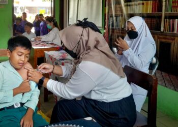 Imunisasi Dt dan Td di SD Negeri Sleman 1: Upaya Bersama Mewujudkan Generasi Sehat