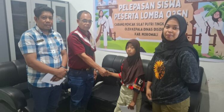 Siswi SDN 2 Bahomakmur Akan Berkompetisi di O2SN Nasional Pencak Silat