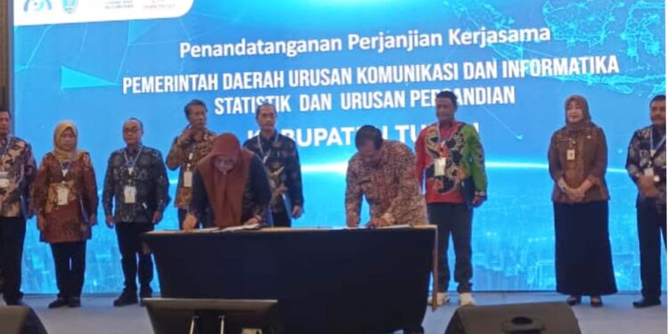 Diskominfo Tuban dan Pemprov Jatim Jalin Kerja Sama Digital